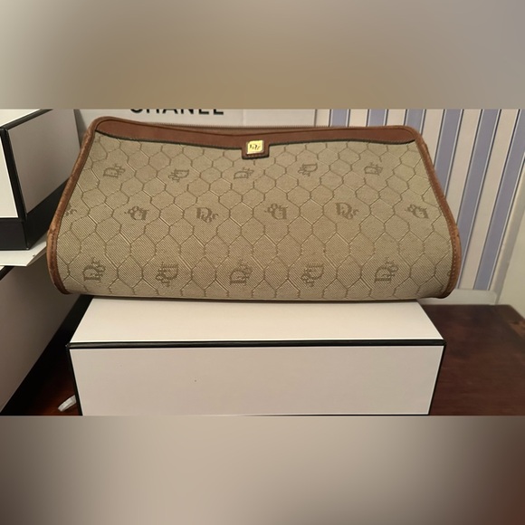 Dior Handbags - Christian Dior Clutch Honeycomb Clutch / Pouch